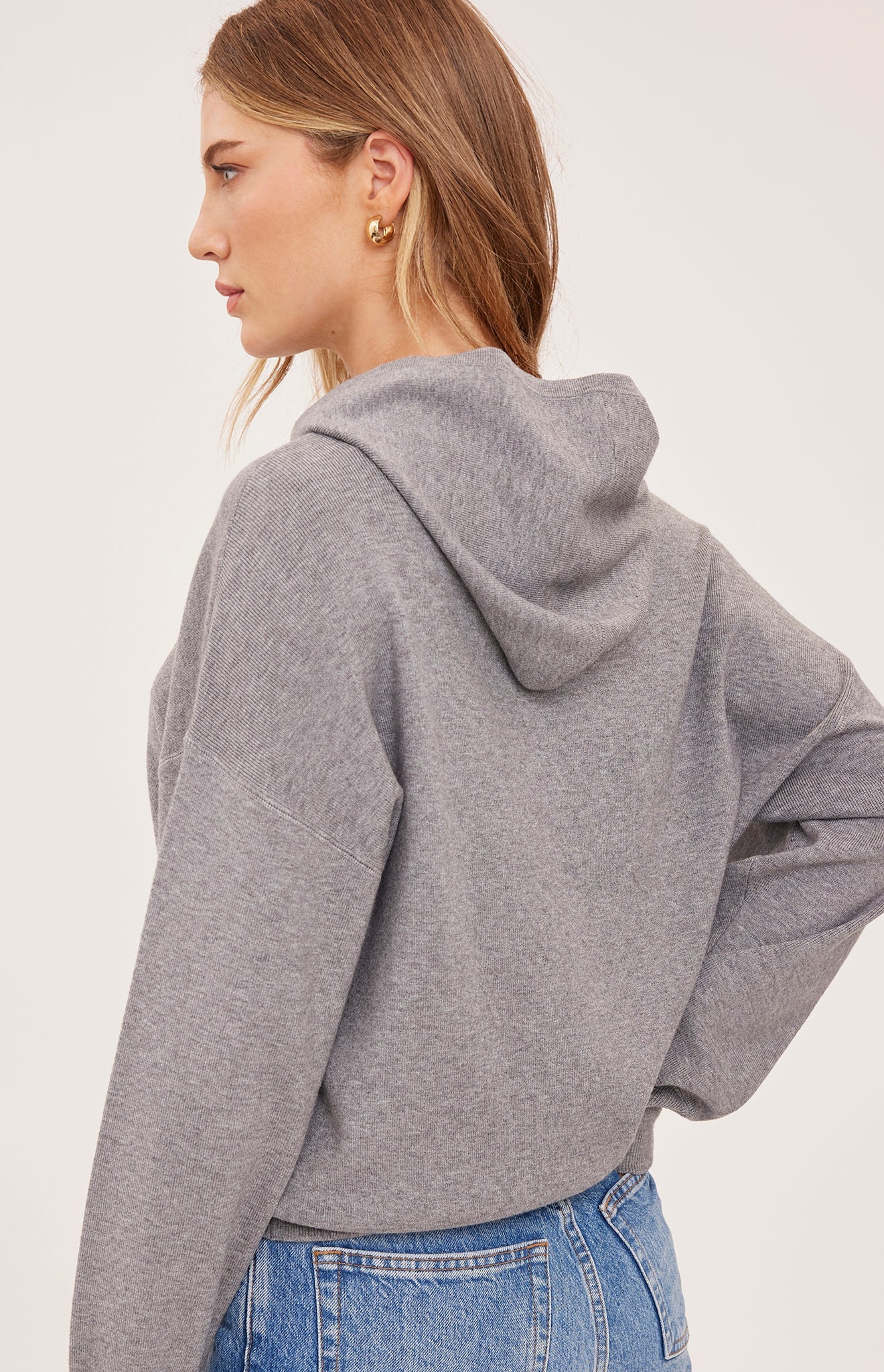 GRAYSON HOODIE - HEATHER GREY