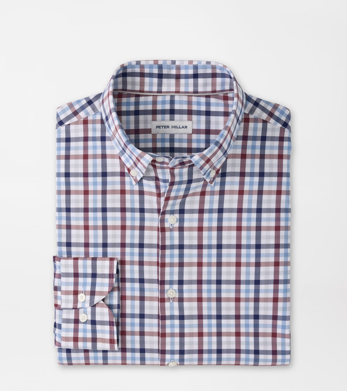 ELLIOT CROWN LITE COTTON STRETCH SHIRT - COTTAGE BLUE