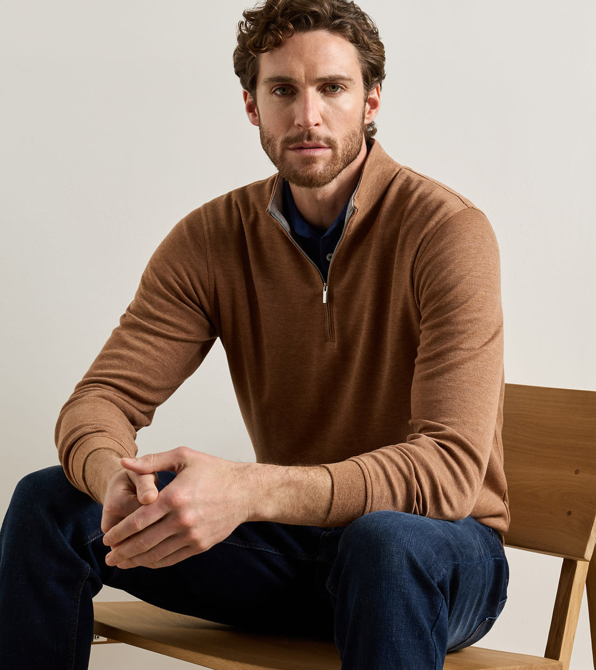 CROWN COMFORT PULLOVER - DARK AMBER