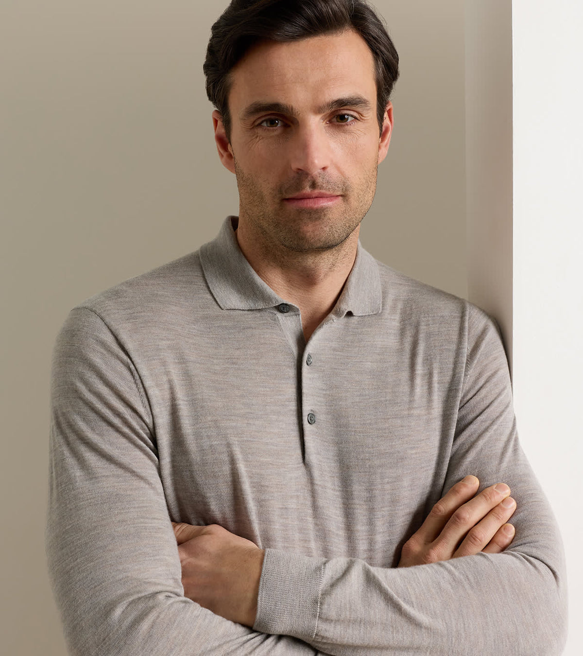 DORSET SWEATER POLO - RYE