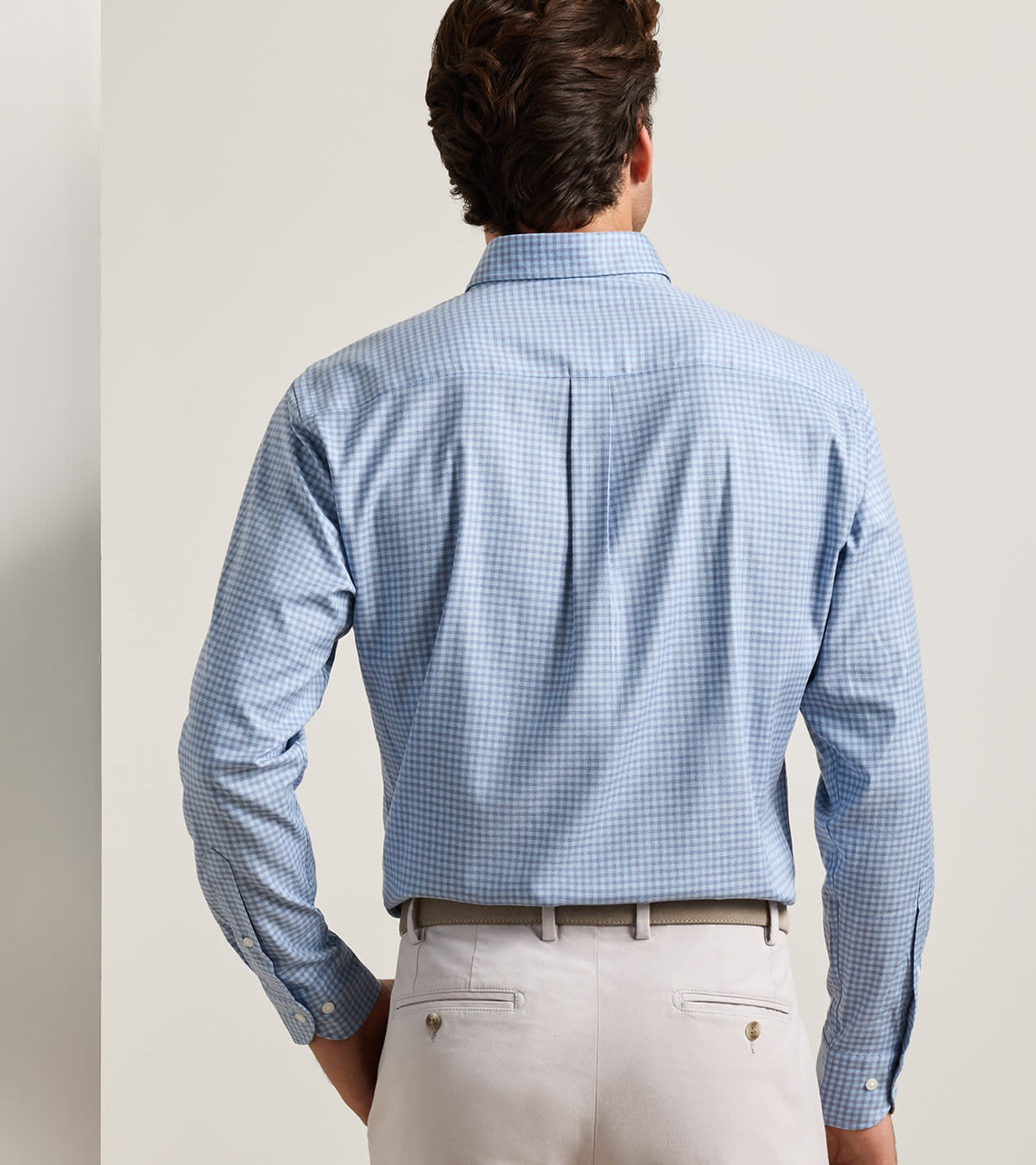 LIAM CROWN SOFT TWILL SHIRT - BLUE FREESIA