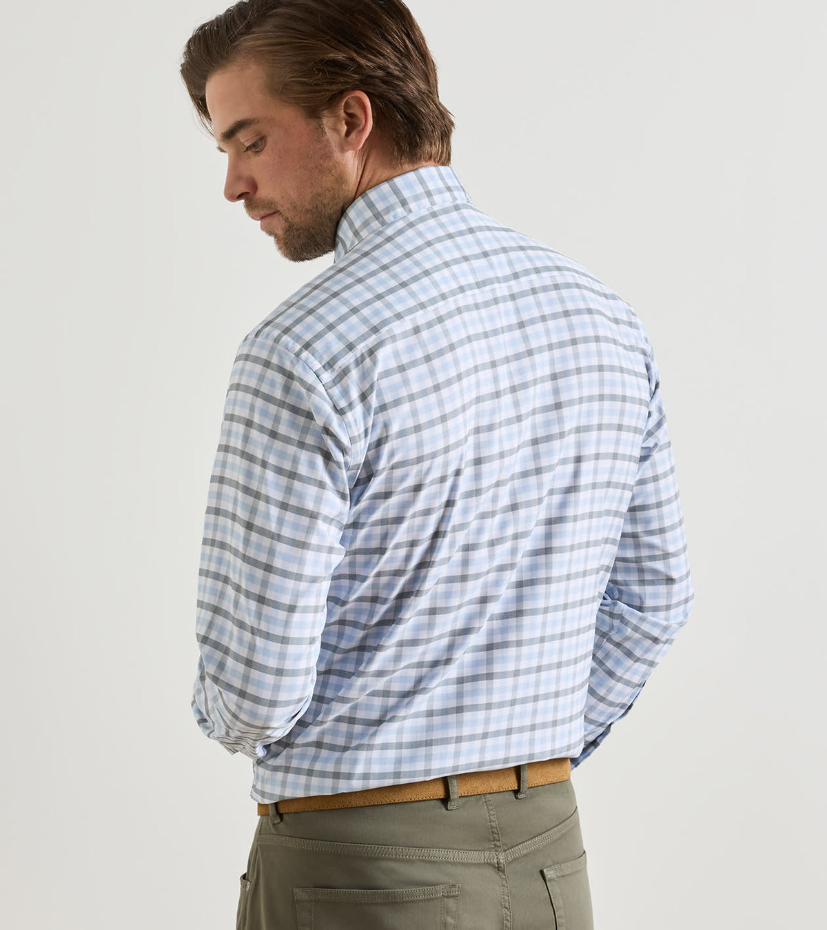 LUCAS PERFORMANCE TWILL SHIRT - WHITE