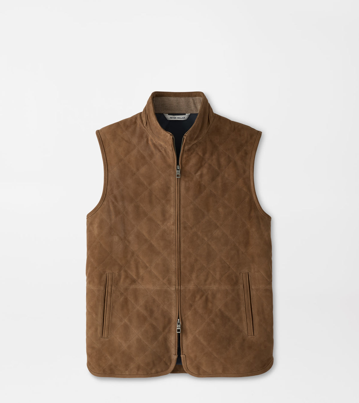 ESSEX SUEDE VEST - SAWGRASS