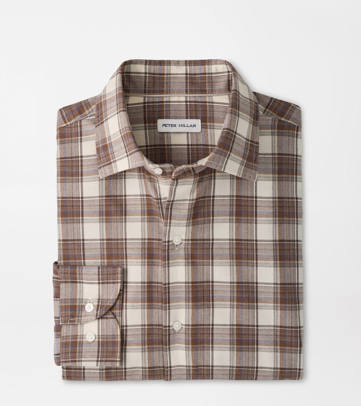 CANNON PERFORMANCE FLANNEL SHIRT - WINTER IVORY