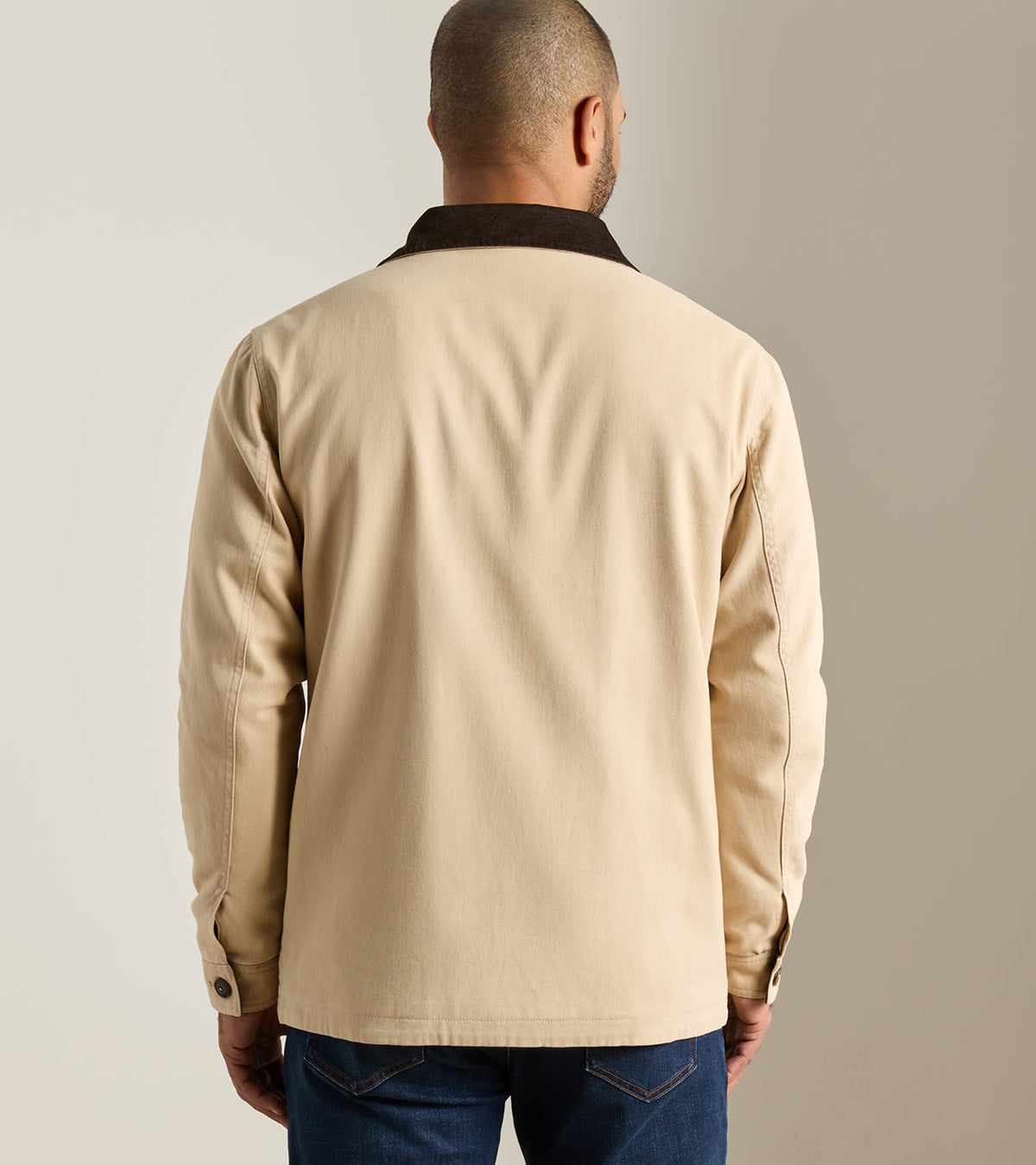 CHATHAM COTTON CASHMERE COAT - SAND