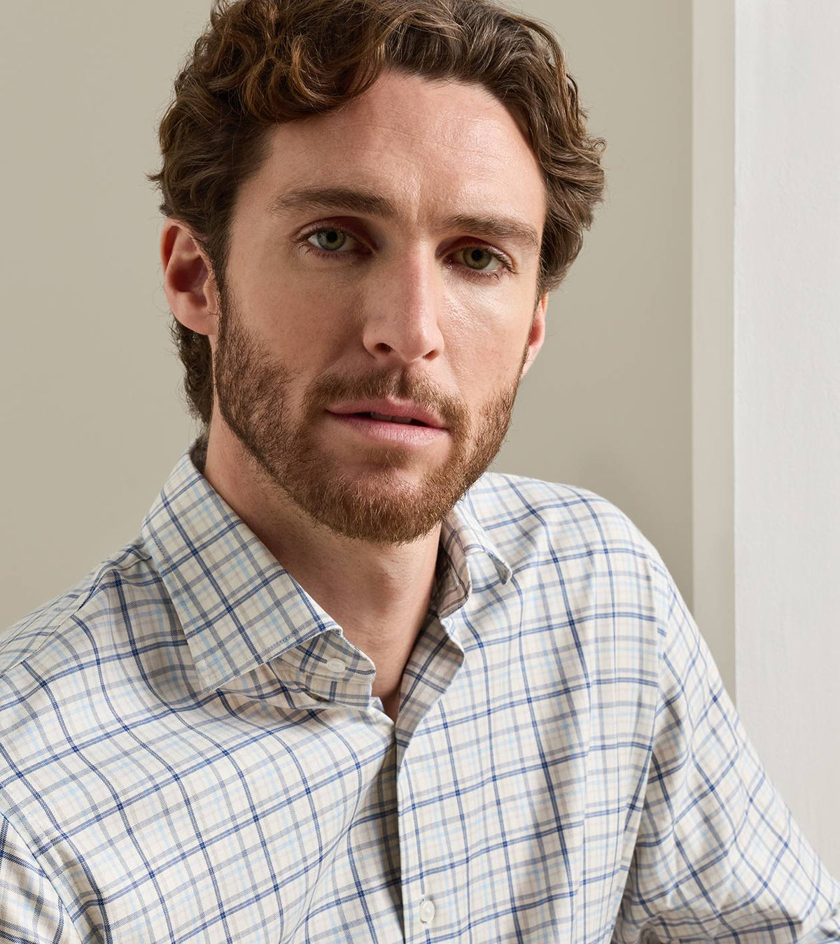 WYATT CROWN SOFT TWILL SHIRT - MULTI