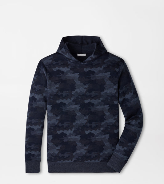 REVERSIBLE CAMO POPOVER HOODIE - MIDNIGHT NAVY