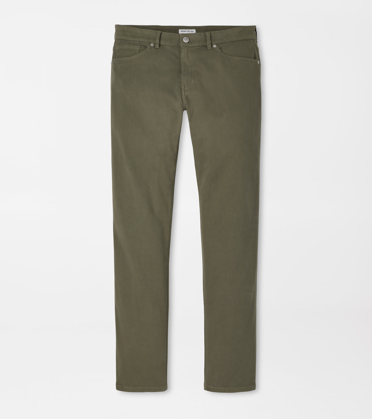 SIGNATURE SATEEN FIVE POCKET PANT - FATIGUE