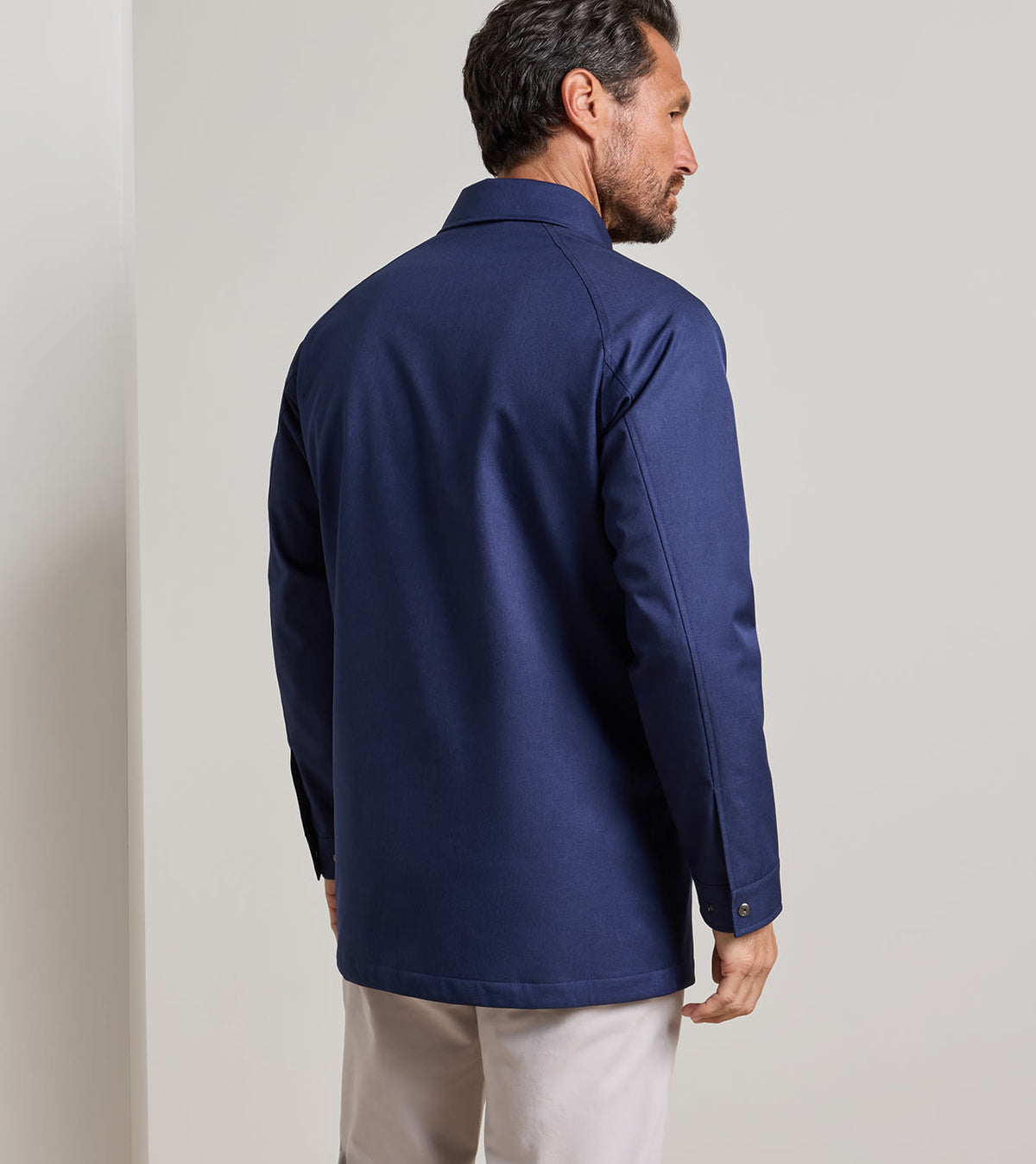 MADDOX CITY COAT - NAVY