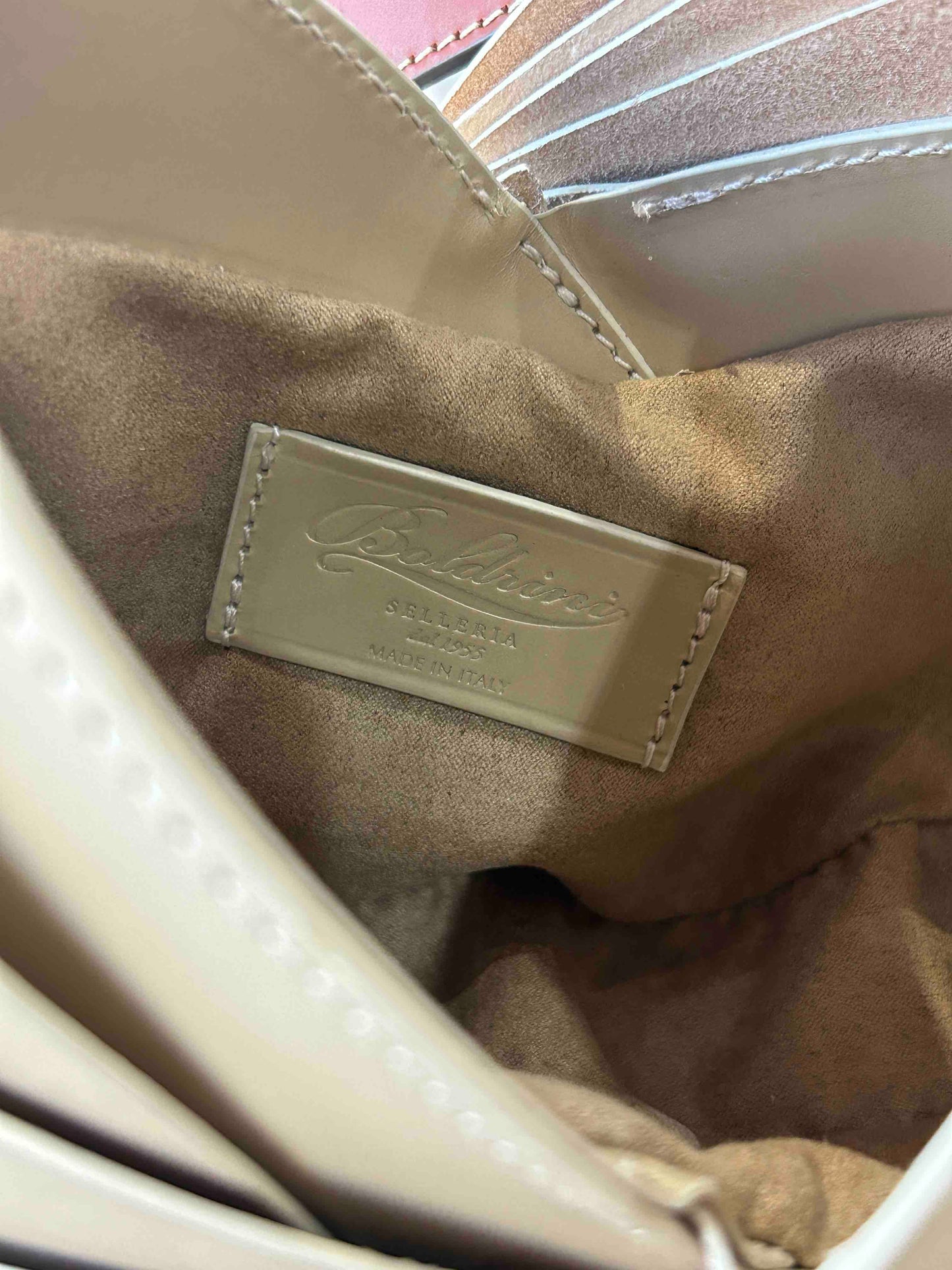 NORMA LEATHER PURSE - OSSO / GOLD