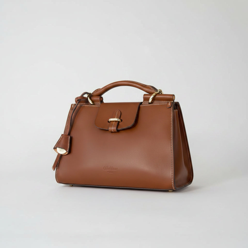 SMALL CLASSIC SATCHEL BAG- GOLDEN