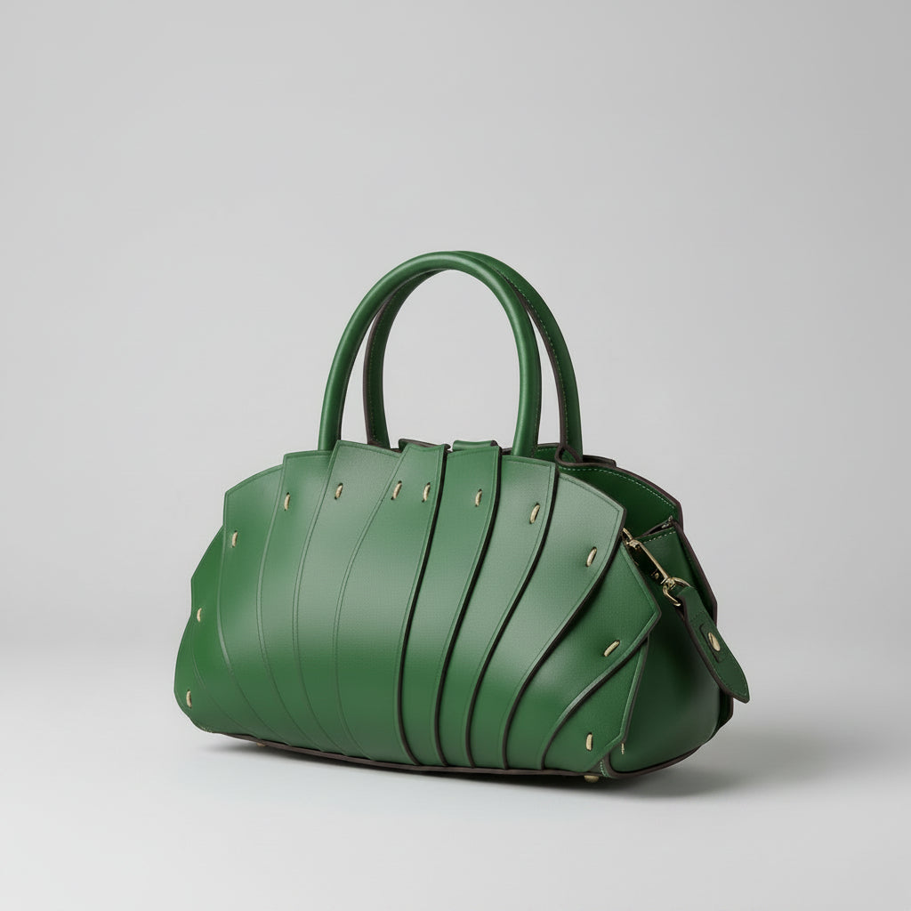 AMELIA LEATHER BAG-AVOCADO