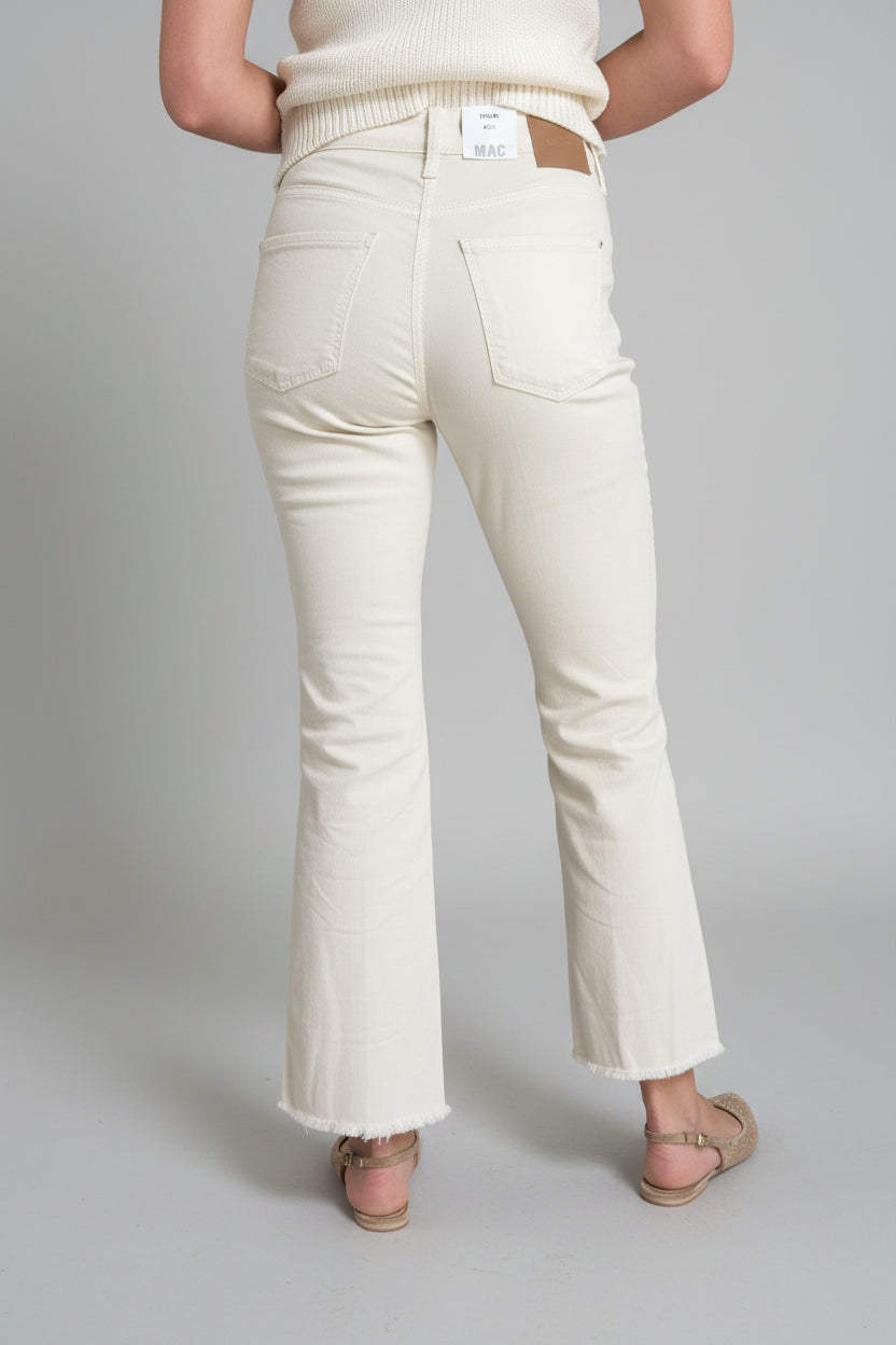 DREAM KICK FRINGE JEANS - ANTIQUE WHITE