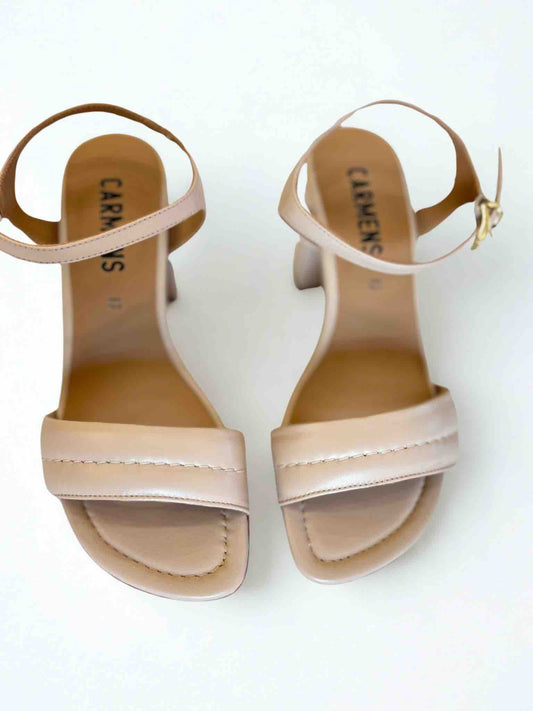 RENEW SOFT LEATHER SANDAL - NATURAL