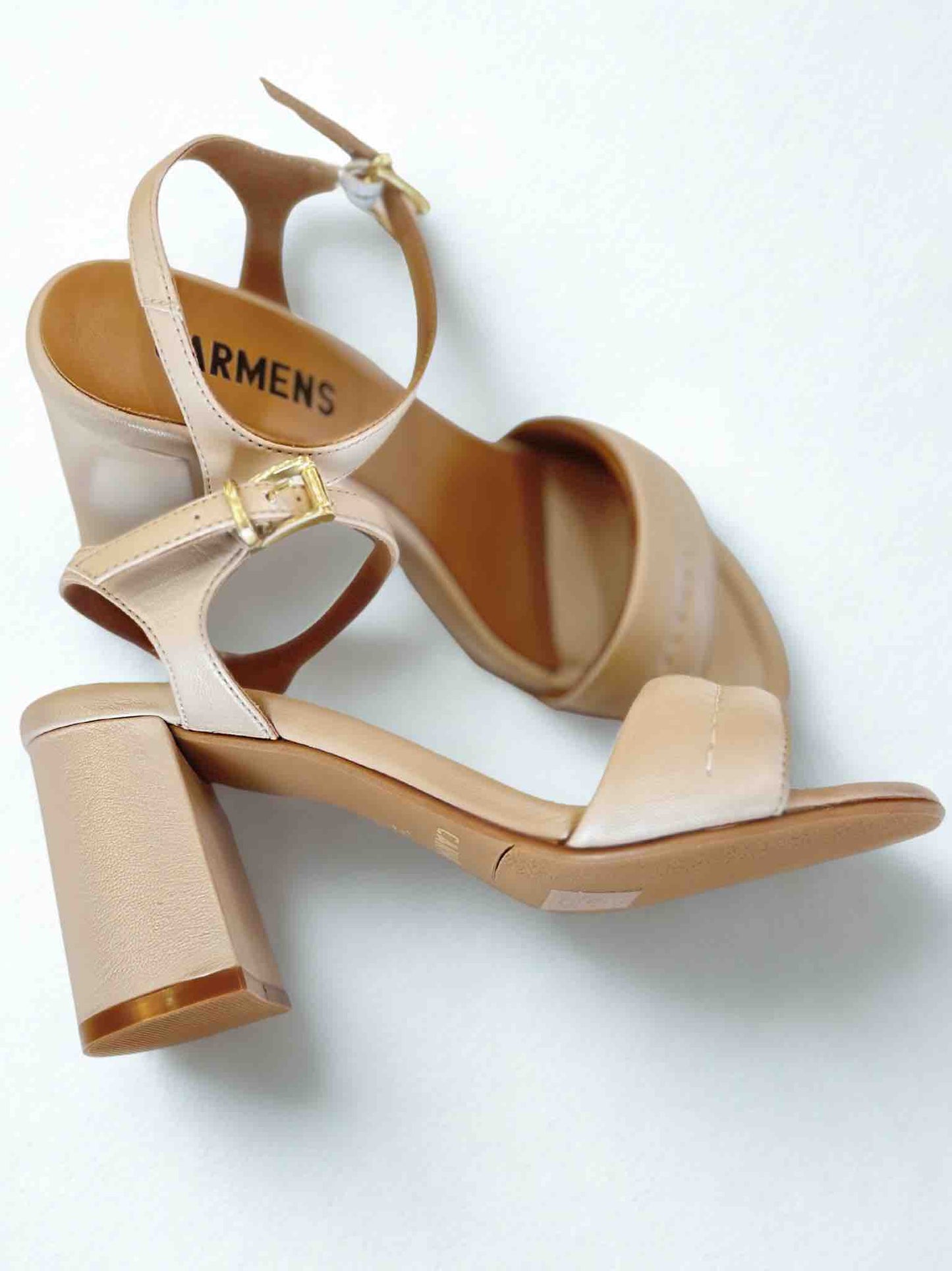 RENEW SOFT LEATHER SANDAL - NATURAL