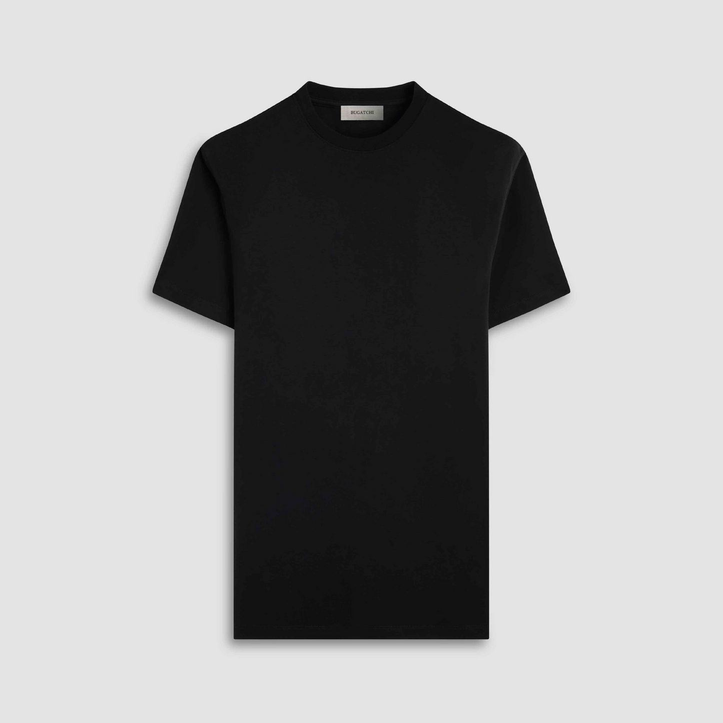 THE ESSENTIAL PIMA COTTON CREW - BLACK