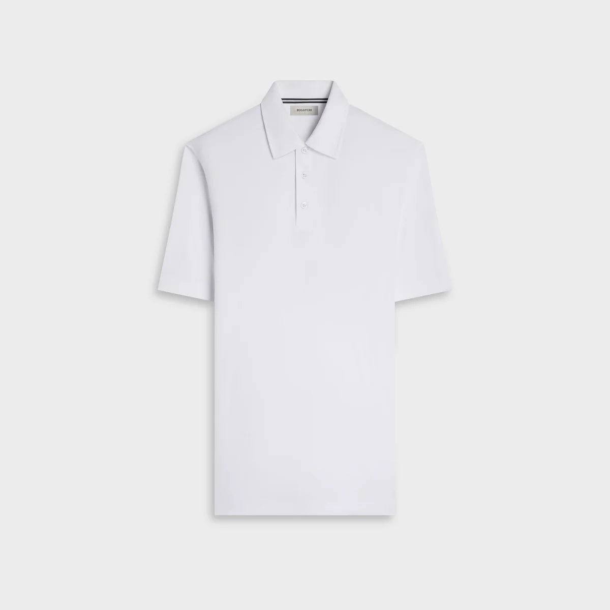 SOLID PIMA COTTON POLO - WHITE