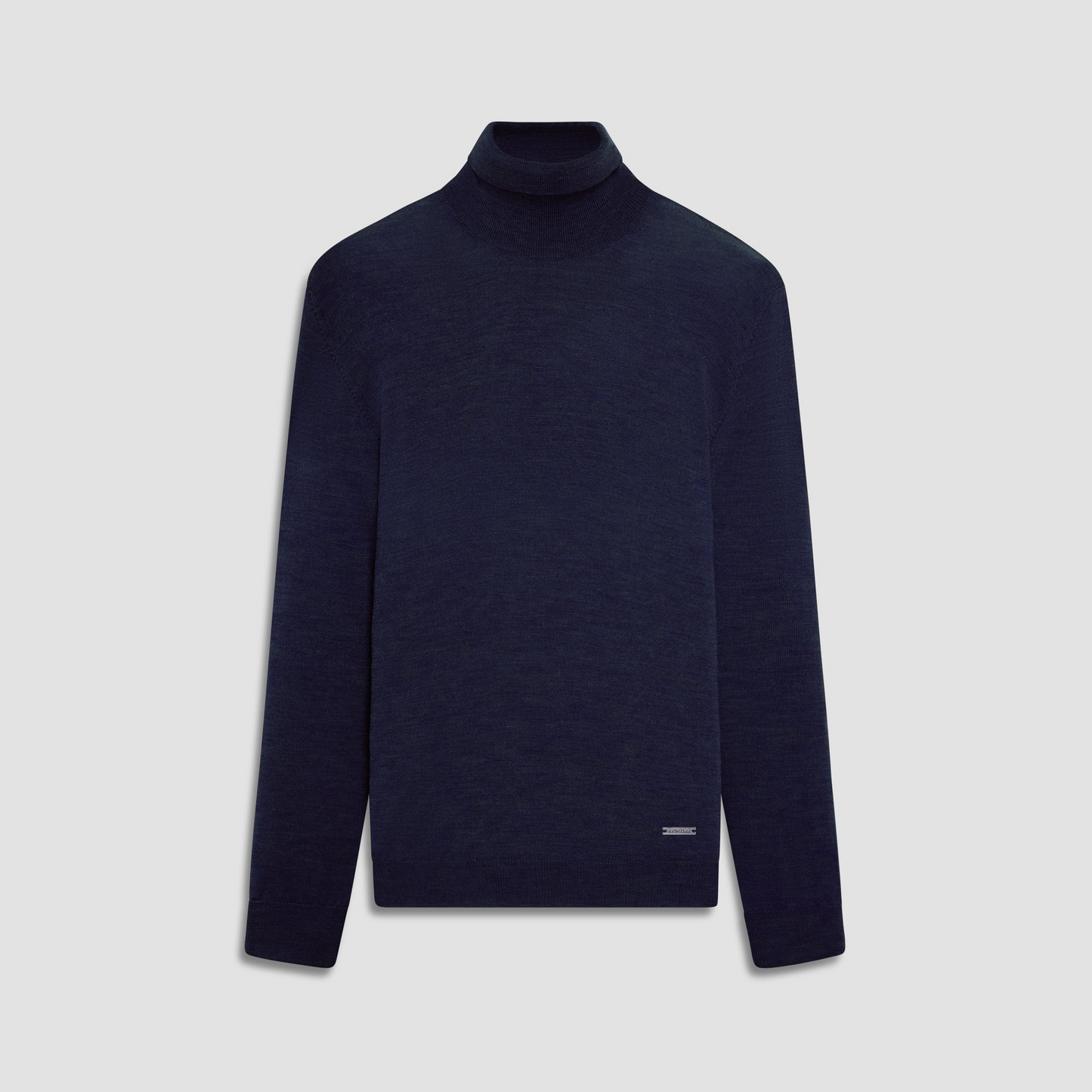 SUPER MERINO WOOL TURTLENECK SWEATER - MIDNIGHT
