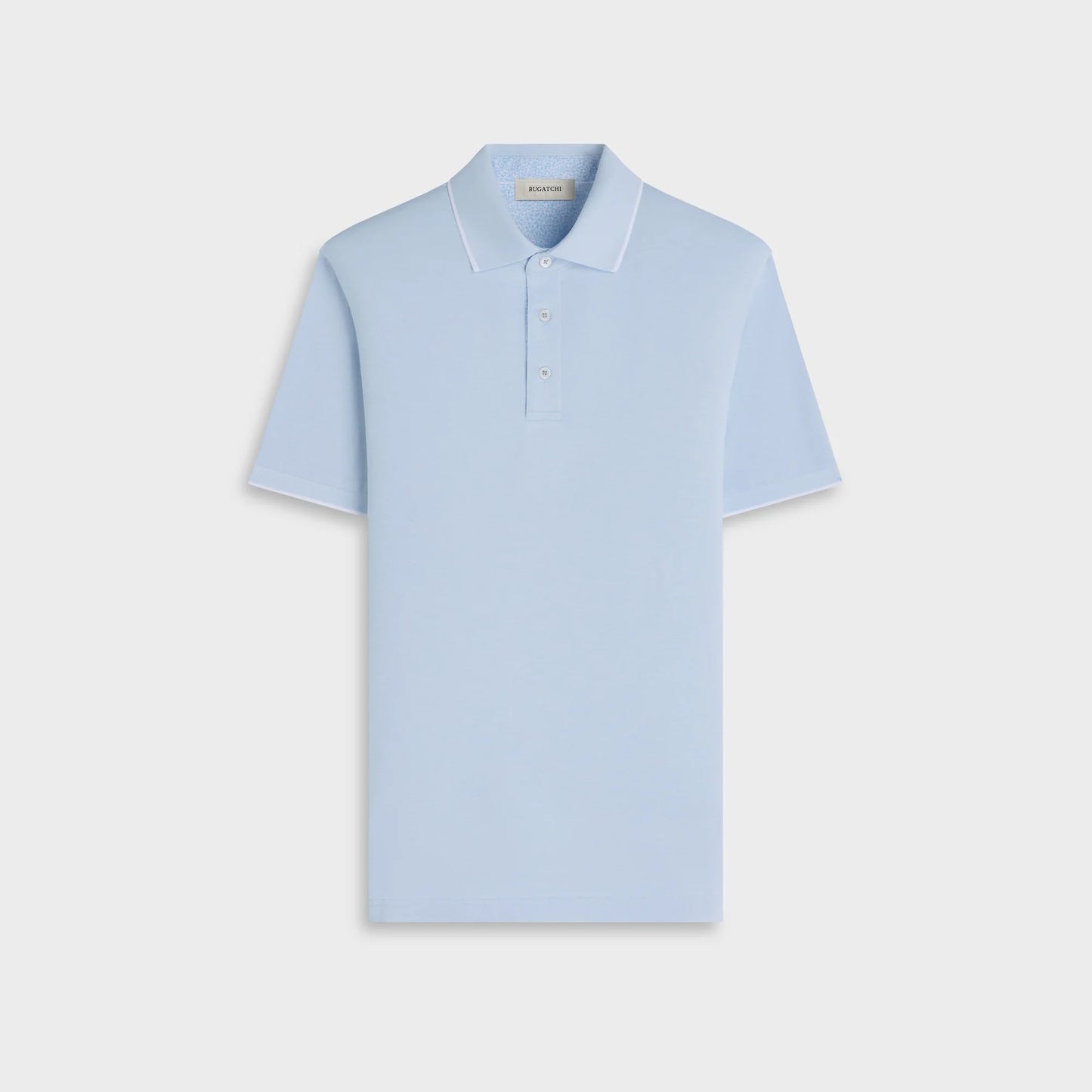 PERFORMANCE POLO WITH CONTRAST TRIM - VISTA BLUE