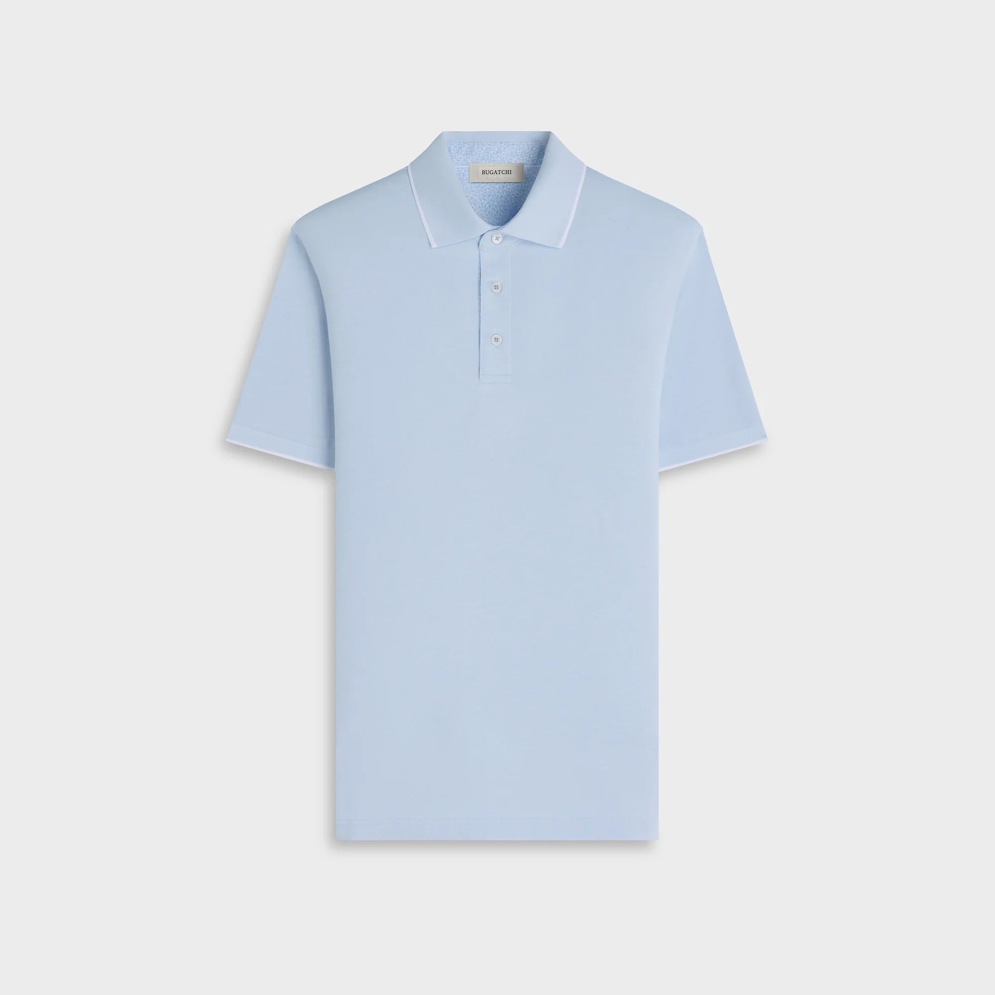 PERFORMANCE POLO WITH CONTRAST TRIM - VISTA BLUE