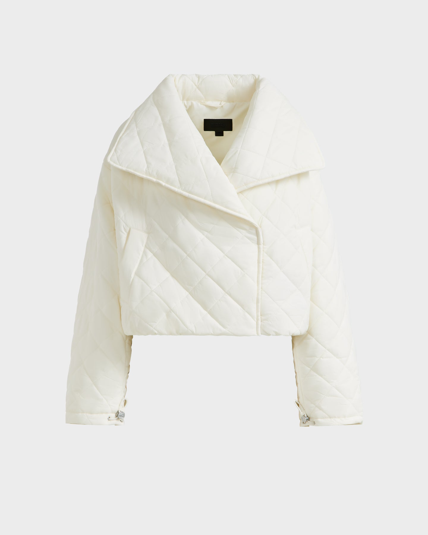 KALEE QUILTED SHORT COAT - VANILLA