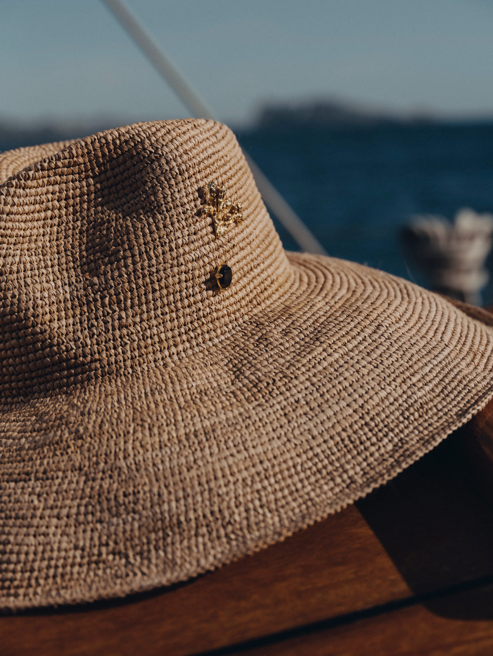 EVA STRAW HAT - BEIGE