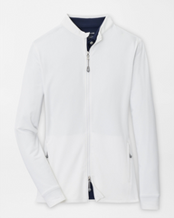 KATY FULL ZIP LAYER - WHITE