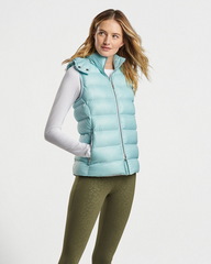CHIRON HOODED VEST - CIRRUS BLUE