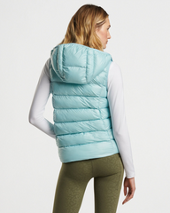 CHIRON HOODED VEST - CIRRUS BLUE