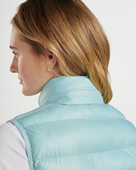 CHIRON HOODED VEST - CIRRUS BLUE