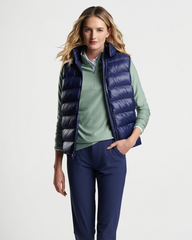 CHIRON HOODED VEST - NAVY