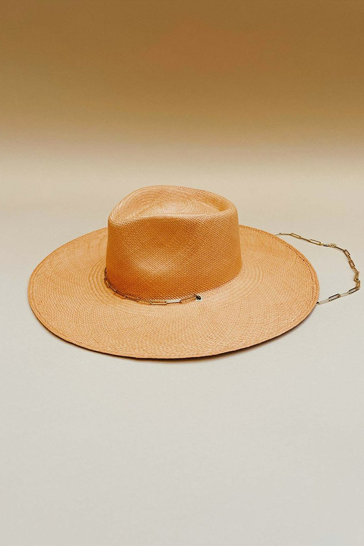 THE LIVY JUNIOR HAT - APRICOT