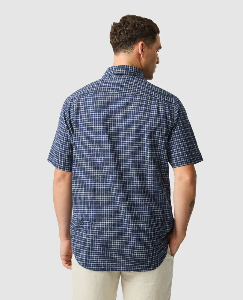 GOWENBRIDGE STRETCH SHIRT - NAVY