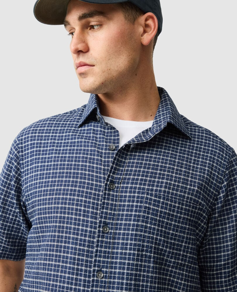 GOWENBRIDGE STRETCH SHIRT - NAVY