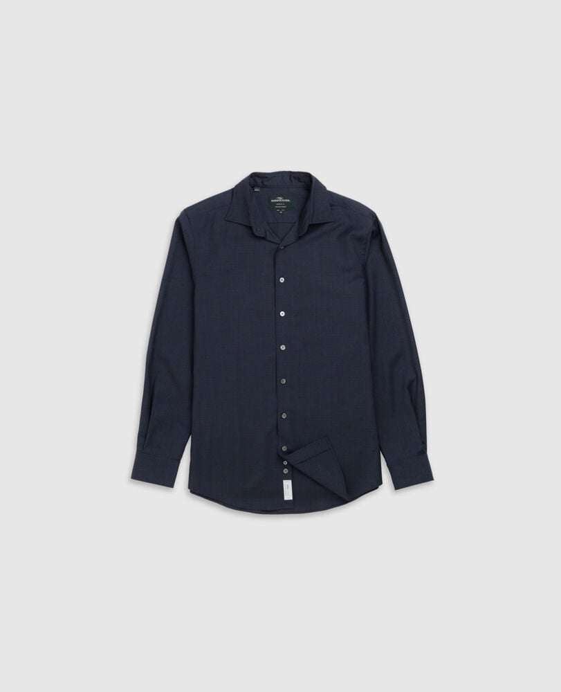 ESK VALLEY WOOL SHIRT - ECLIPSE
