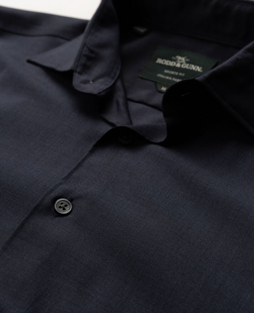 ESK VALLEY WOOL SHIRT - ECLIPSE