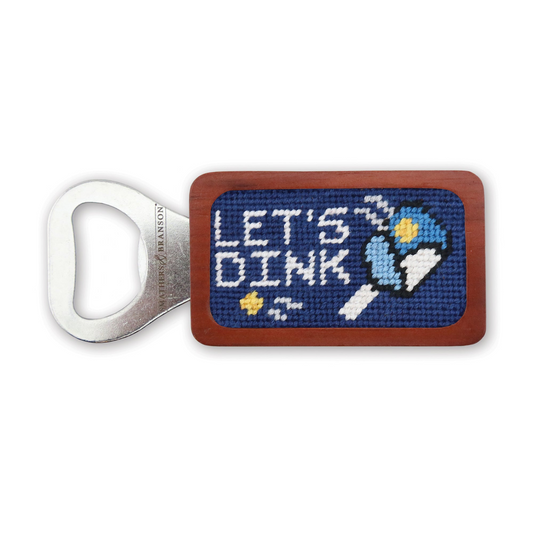LET'S DINK BOTTLE OPENER - CLASSIC NAVY
