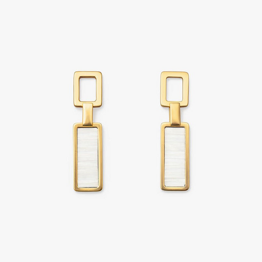 LIGHTBOURNE CAY FEATHER DROP EARRINGS