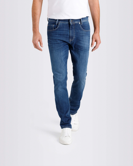 MACFLEXX SUPERSTRETCH JEANS - DEEP BLUE VINTAGE