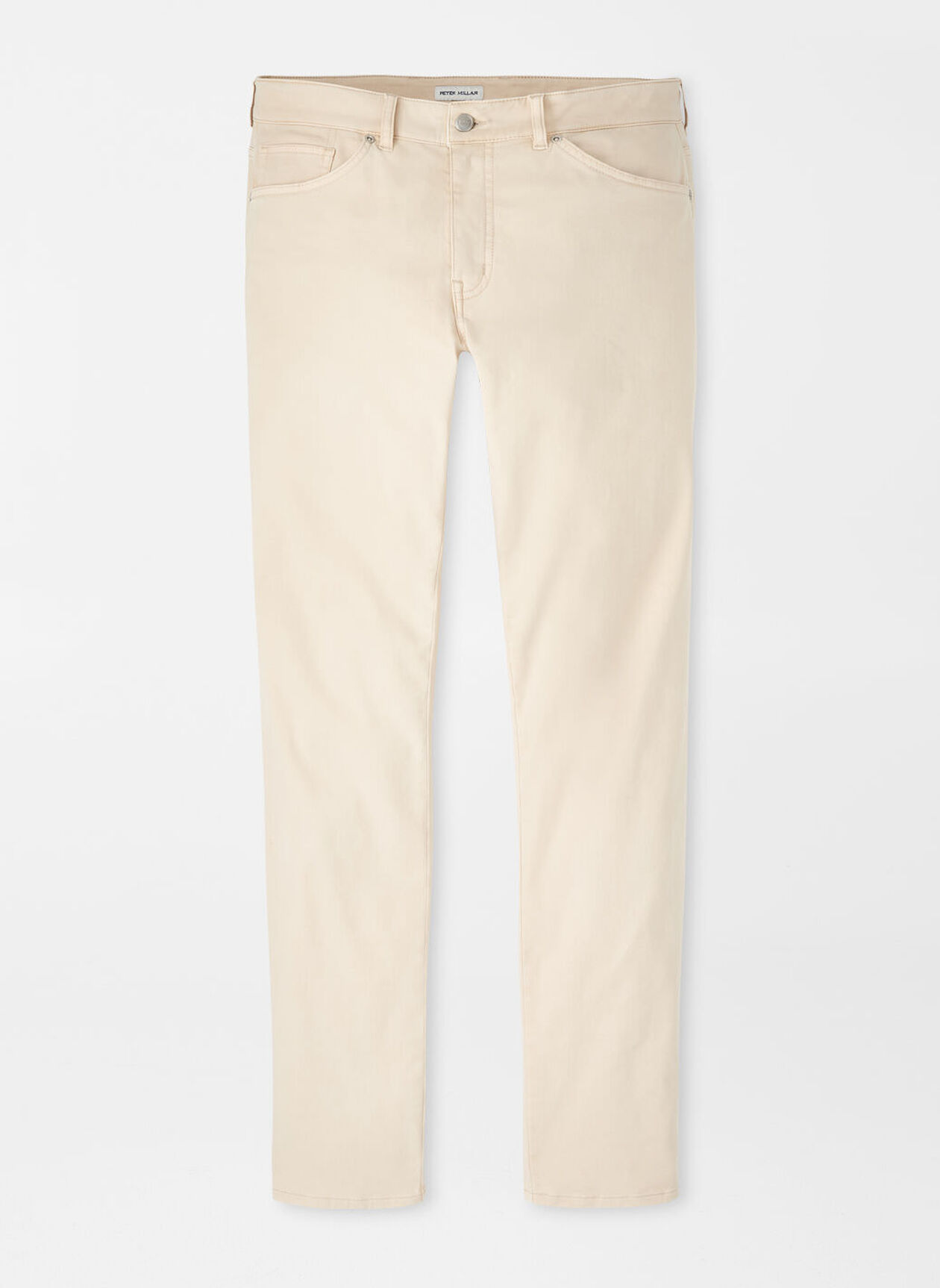 SIGNATURE SATEEN FIVE POCKET PANT - SAND