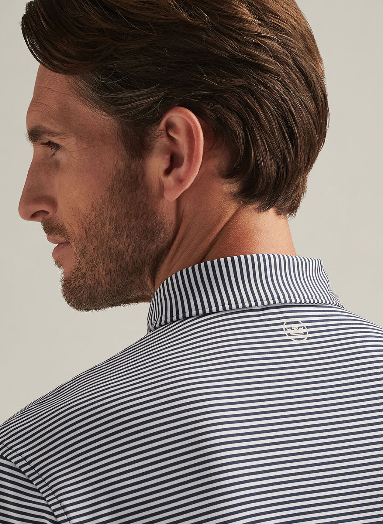 HALES PERFORMANCE JERSEY POLO - NAVY