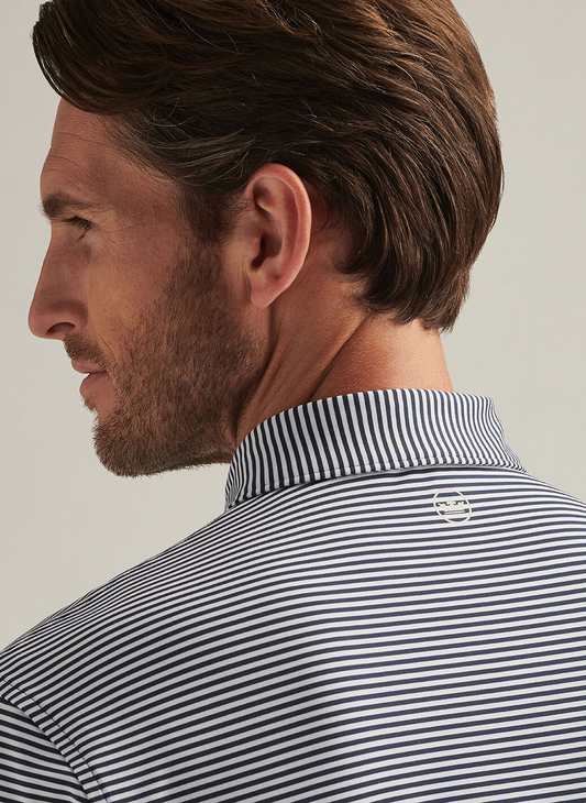 HALES PERFORMANCE JERSEY POLO - NAVY