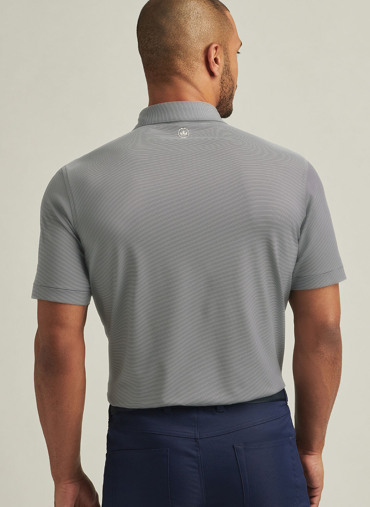 JUBILEE PERFORMANCE JERSEY POLO - SPORT NAVY