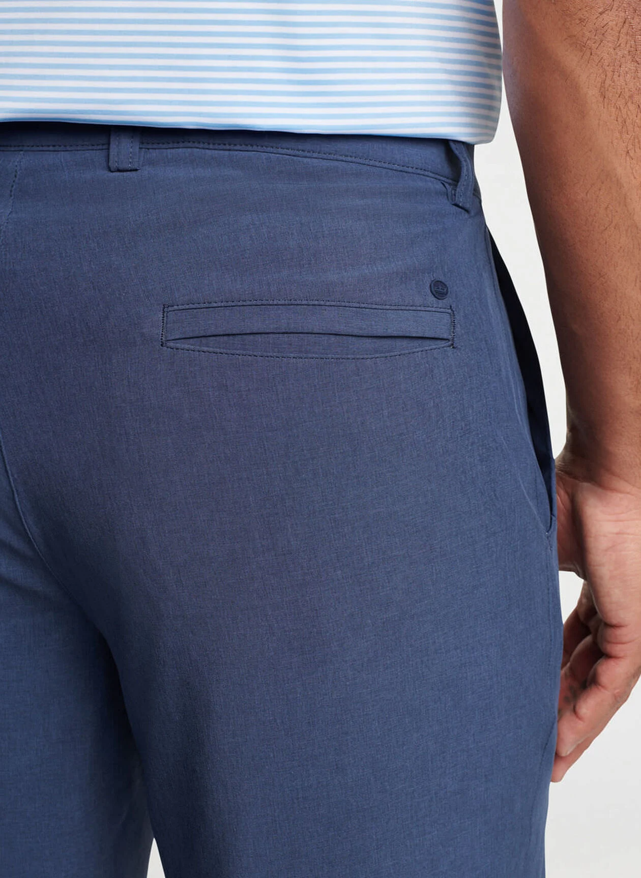 SHACKLEFORD PERFORMANCE HYBRID SHORT - NAVY