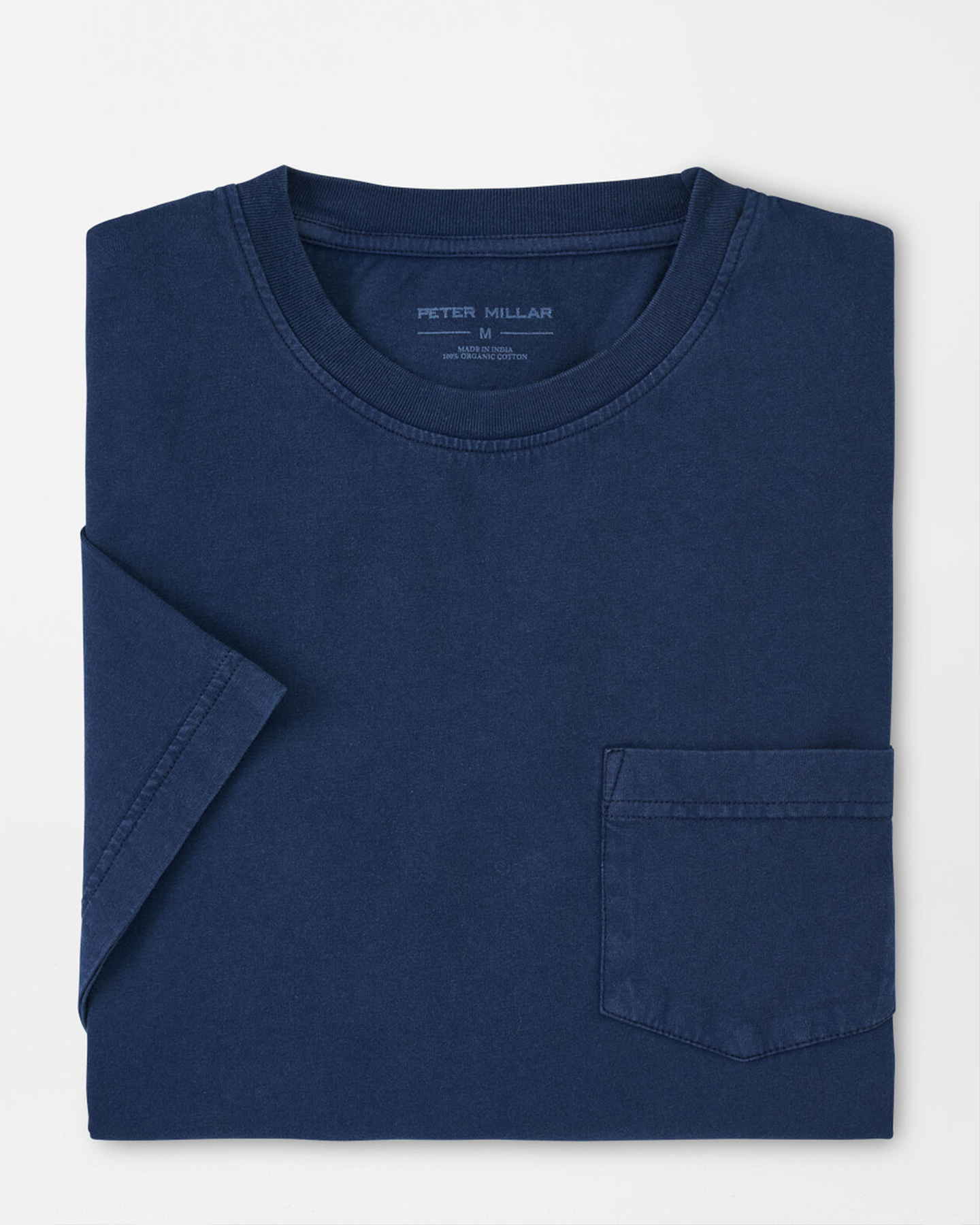 LAVA WASH POCKET TEE - NAVY