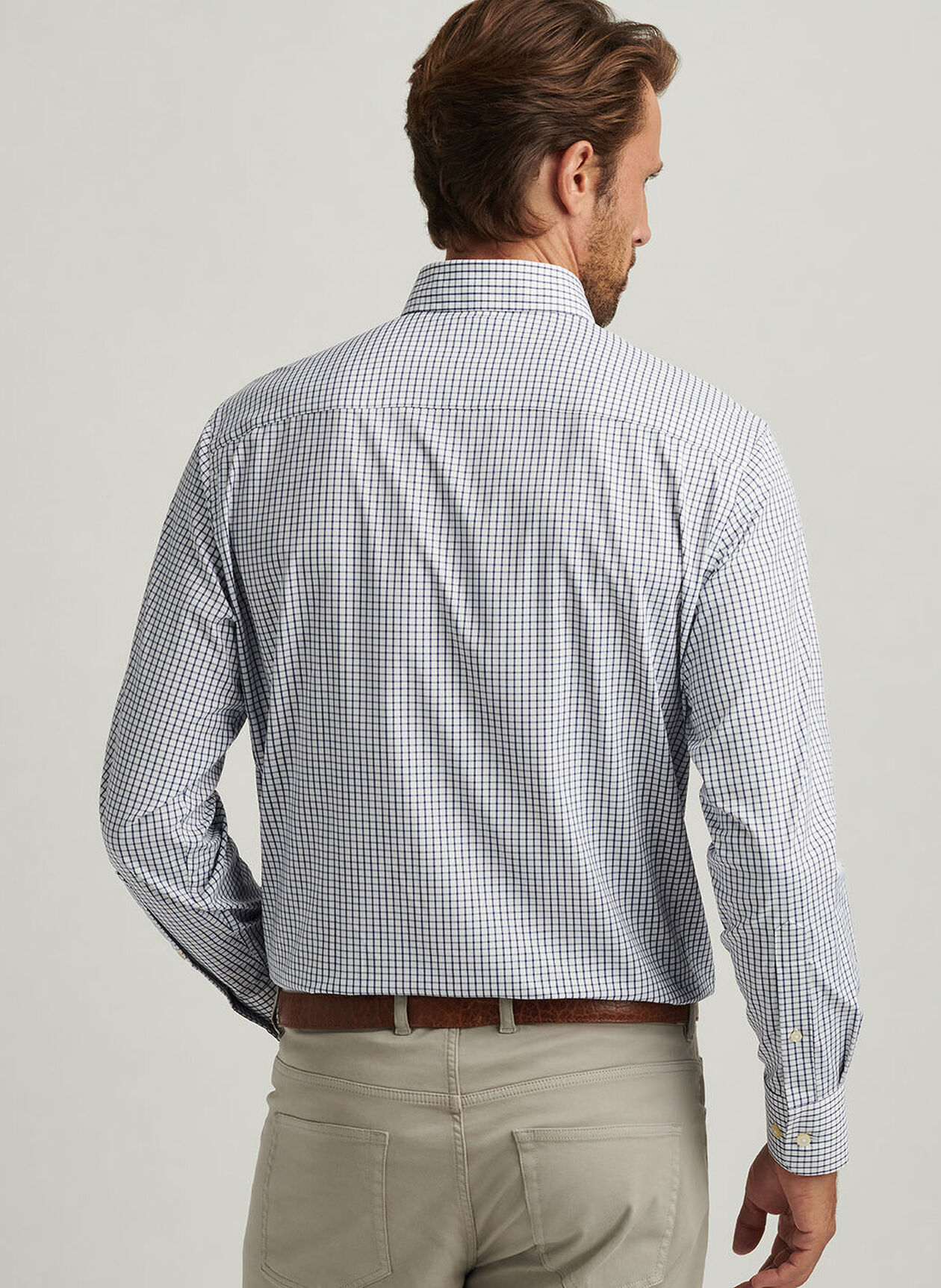 HANFORD PERFORMANCE TWILL SHIRT - CLASSIC NAVY