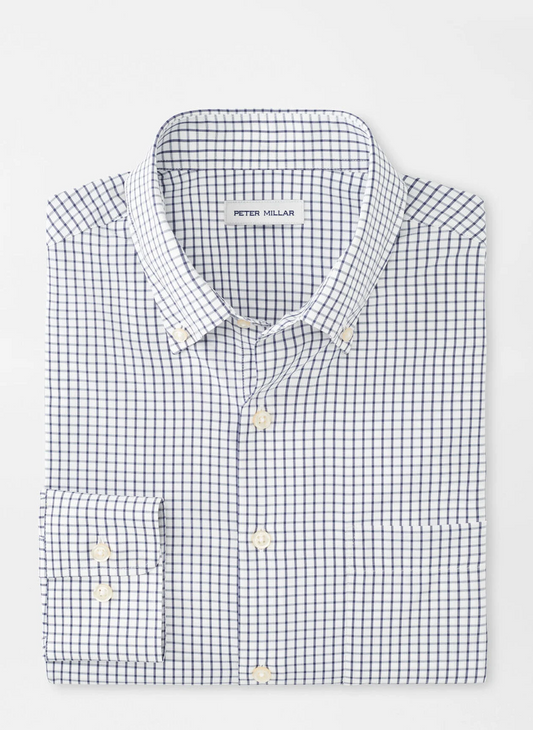 HANFORD PERFORMANCE TWILL SHIRT - CLASSIC NAVY