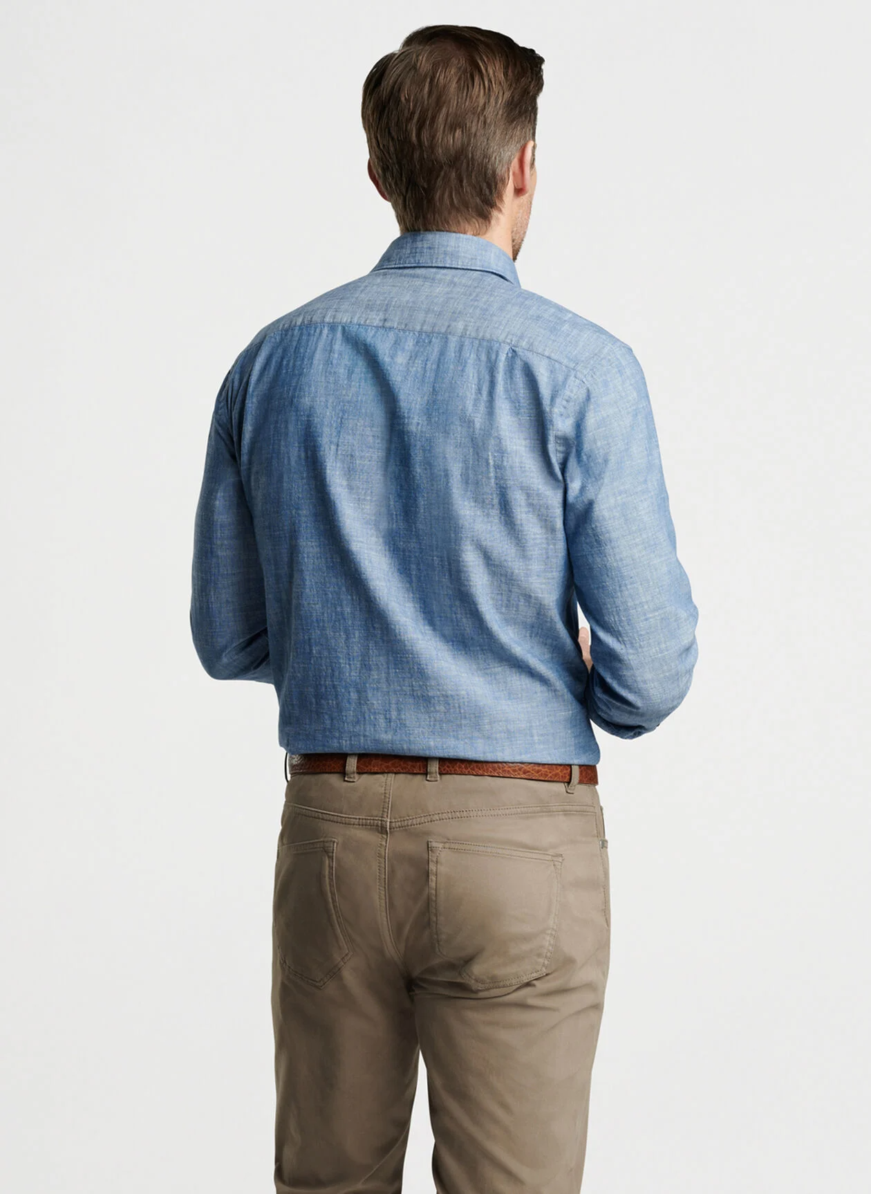 JAPANESE SELVEDGE SHIRT - LIGHT CHAMBRAY