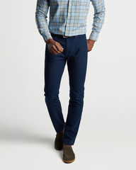 MOUNTAINSIDE FLANNEL FIVE POCKET PANT - ATLANTIC BLUE