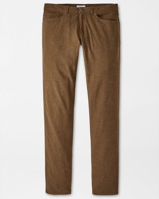 MOUNTAINSIDE FLANNEL FIVE POCKET PANT - BOURBON
